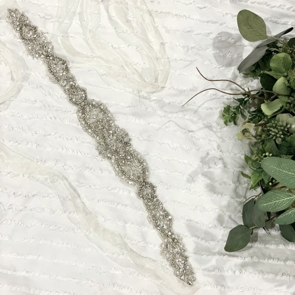 Ivory allure bridal belt